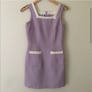 Vintage lavender dress mini dress